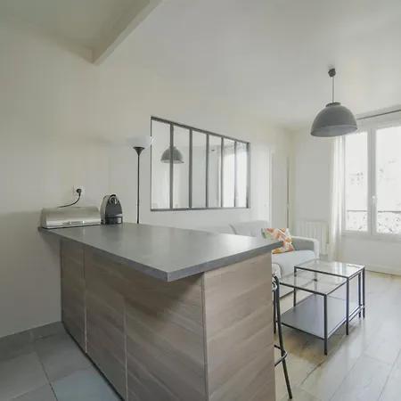Apartment Bright, Quiet And Cozy Location Saint-Ouen (Seine-Saint-Denis)