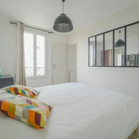 Apartment Bright, Quiet And Cozy Location Saint-Ouen (Seine-Saint-Denis)